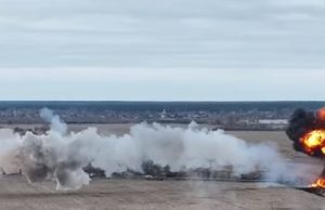 Vídeo mostra queda de helicóptero russo atingido pela Ucrânia