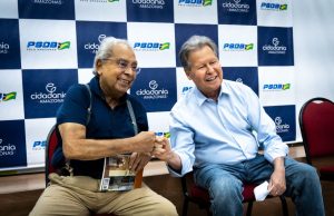 Amazonino e Arthur aparecem juntos pela primeira vez na pré-campanha eleitoralEleições 2022