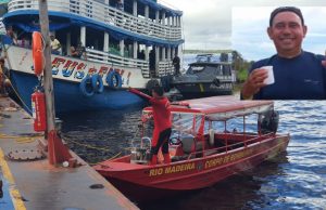Corpo de Bombeiros encontram corpo de homem que caiu no Rio Negro