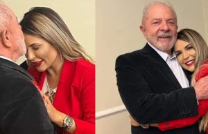 Com direito a beijinho na testa e colo, Deolane Bezerra posta foto com Lula: ‘Meu presidente’