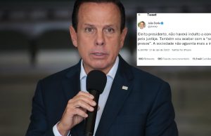 Doria ataca ‘perdão’ de Bolsonaro a Daniel Silveira: ‘Eleito presidente, não haverá indulto a condenados’