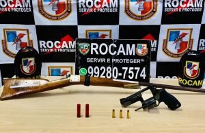 Polícia prende suspeito com espingarda e munição em comunidade na Zona Norte