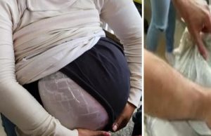 VÍDEO: ‘Falsa grávida’ é presa com sementes de maconha dentro de ônibus