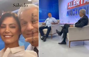 Bolsonaro chega a Manaus com Michelle e dá entrevista para SikêraRotina