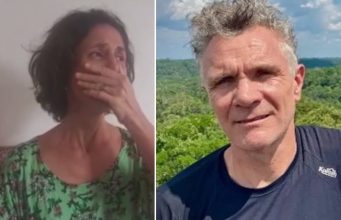 Vídeo: Chorando muito, esposa de jornalista desaparecido do AM apela: ‘Intensifiquem essas buscas’