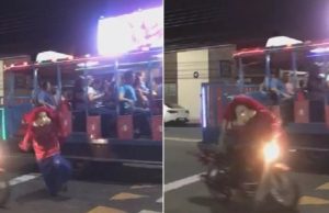 Fofão da Carreta Furação é atropelado ao descer do veículo em movimento