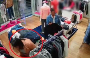 Em loja, mulher levanta vestido e esconde jaqueta de R$ 1.300 entre as pernas