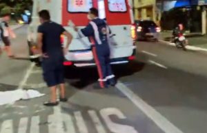 Idoso morre atropelado ao tentar atravessar av. Constantino Nery