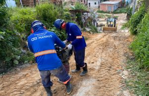 Mais de 17 mil moradores são beneficiados com água potável na torneira, em comunidades do Jorge TeixeiraConcessionária implantou 28 mil metros de novas tubulações de água na região, garantindo abastecimento regular pela primeira vez no local