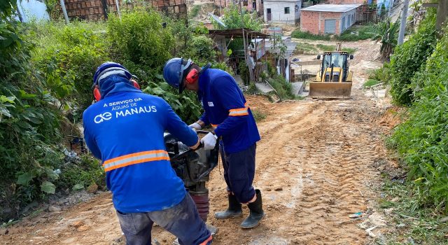 Mais de 17 mil moradores são beneficiados com água potável na torneira, em comunidades do Jorge Teixeira