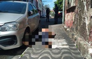 Corpo com marcas de agressão é jogado ao lado do prédio da SEAP