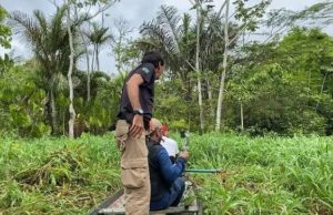 Cabeça humana é encontrada em lago de Itacoatiara