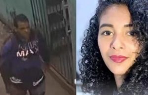 Câmera de segurança flagra suspeito de matar venezuelana em Manaus