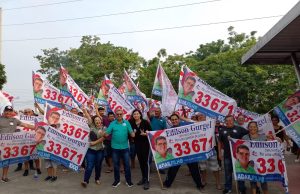 Edilson Gurgel lança campanha para Deputado Estadual ao lado de moradores do Santo Antônio
