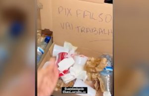 A curva do anzol! Pizzaria se vinga de cliente e manda lixo após receber PIX falso em Manaus