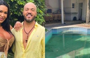 Após despejo, fotos mostram mansão onde morou Belo e Gracyanne toda danificada