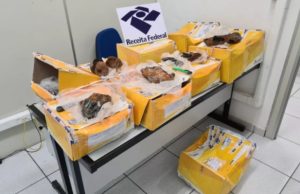 Receita Federal apreende 100 kg de pedras preciosas no Porto de Manaus