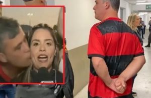 Flamenguista que assediou repórter, ao vivo, tem prisão preventiva decretada