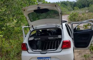 Motorista de APP sequestrado é encontrado com vida no Ramal do AcaráA vítima estava toda machucada e dentro do porta-malas