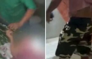 VÍDEO CHOCANTE – Irmãos são filmados ameaçando matar a mãe (idosa) a facadasA idosa teve uma faca apontada para o pescoço e implorou pela vida: "Meu filho larga essa faca, pelo bem de Jesus eu estou te pedindo."