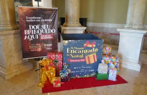 ‘Natal Itinerante’: campanha arrecada brinquedos para crianças de Manaus e do interior do estadoDoações podem ser feitas até o dia 5 de dezembro, em 18 pontos espalhados na capital