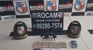 Policia Militar detém homem por porte ilegal de arma de fogo e tráfico de drogasOcorrência foi registrada na zona sul da capital