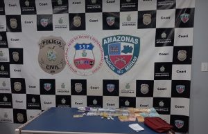 Hórus/Fronteira Mais Segura: dupla é presa por tráfico de drogas em CoariForam apreendidos com os infratores porções de maconha e oxi