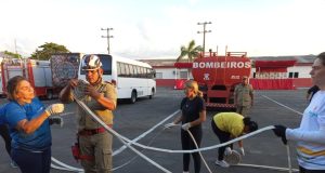 Prefeitura em parceria com Corpo de Bombeiros capacita turma de brigadistas de incêndio para as escolas da Semed