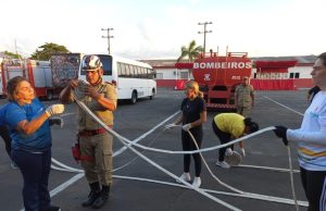 Prefeitura em parceria com Corpo de Bombeiros capacita turma de brigadistas de incêndio para as escolas da Semed