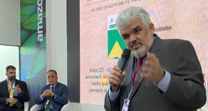 Conselheiro do TCE-AM palestra sobre mudanças climáticas em COP27, no EgitoO evento está sendo realizado no Egito, e tem a participação de líderes do mundo todo.