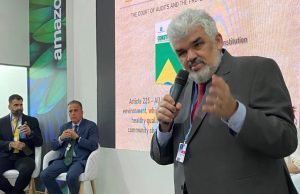 Conselheiro do TCE-AM palestra sobre mudanças climáticas em COP27, no EgitoO evento está sendo realizado no Egito, e tem a participação de líderes do mundo todo.