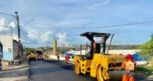 Prefeitura de Manaus recupera 80 ruas no bairro Nova CidadeO programa já recuperou 80 ruas das 238 vias do bairro