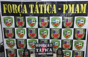 Polícia Militar prende homem com arma de fogo e drogasSuspeito já tem passagem pela polícia por tráfico de drogas e roubo