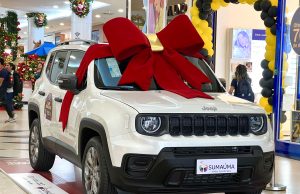 Promoção do Sumaúma Park Shopping sorteará um Jepp Renegade zero quilômetroA promoção iniciou ontem quinta-feira (1º) e segue até o dia 26 de dezembro