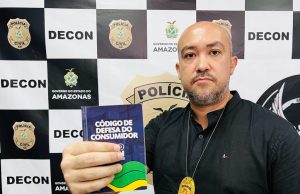 Policia Civil orienta consumidor sobre compras conscientes para festas de fim de anoDelegacia do Consumidor alerta para que a população não caia em golpes Foto: Gabriel Lopes/PC-AM