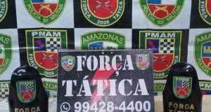 Força tática prende homem por posse de arma de fogo e drogasO suspeito já tem passagem pela polícia por tráfico de drogas