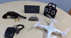 SSP-AM apreende arma de fogo, drogas e drone durante operação no bairro São JoséAção foi deflagrada após denúncias