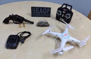SSP-AM apreende arma de fogo, drogas e drone durante operação no bairro São JoséAção foi deflagrada após denúncias