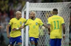 Brasil vence Coreia do Sul e se classifica para as quartas de finalCom gols de Vini Jr, Neymar, Richarlison, Paquetá, a Canarinho passou com tranquilidade sobre os asiáticos, no último jogo do Estádio 974, em Doha