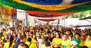 Rua da Copa’ no Morro da Liberdade não terá mais transmissão dos jogos da Seleção BrasileiraA rua 24 de Agosto ainda ficará aberta para visitação, todos os dias, no horário das 9h às 21h
