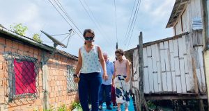Analistas da ONU conhecem ações de melhoria nos serviços de água e esgotoA obra foi realizada em 2022 e é um projeto inédito no âmbito do saneamento básico e da engenharia