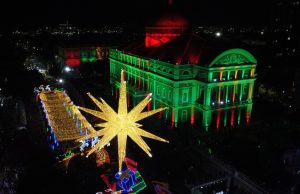 Secretaria de Cultura e Economia Criativa encerra programação de Natal no Largo de São Sebastião"O Mundo Encantado do Natal" levou decoração natalina e atividades artísticas para bairros, escolas e municípios do interior