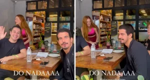 Enzo Celulari aparece com Marina Ruy Barbosa e levanta rumores de romance.Corre vários boatos sobre suposto namoro.