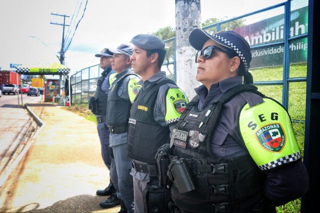 ssp am redução de roubos a ônibus do transporte coletivo
