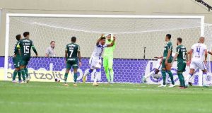 Água Santa vence Palmeiras no jogo de ida da final do PaulistãoCom dois gols de Bruno Mezenga, Água Santa fica a um empate do título do Campeonato Paulista