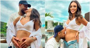 Bruna Biancardi anuncia que está grávida de NeymarA namorada do jogador compartilhou a notícia nas redes sociais.