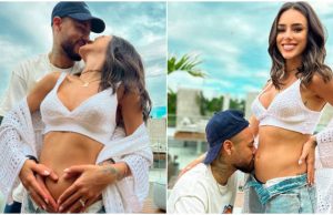 Bruna Biancardi anuncia que está grávida de NeymarA namorada do jogador compartilhou a notícia nas redes sociais.