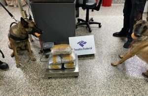 Denúncias repassadas à SSP-AM resultam na prisão de dois homens com drogas no Aeroporto de Guarulhos (SP)As drogas encontradas com os suspeitos totalizaram cerca de 6,5 kg.