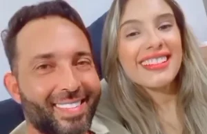 Após denúncias, William Gusmão, irmão de Virginia Fonseca, apareceu ao lado de Mellody BarretoEle é acusado de assédio e de manter um casamento secreto de cinco anos nos Estados Unidos.