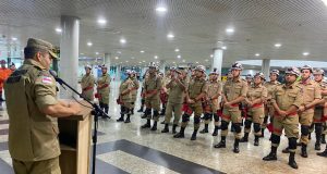Corpo de Bombeiros inaugura sede do Grupamento de Resgate no Aeroporto Eduardo GomesNova estrutura estratégica ampliará a cobertura de atendimento pré-hospitalar da corporação. Corpo de Bombeiros inaugura sede do Grupamento de Resgate no Aeroporto Eduardo Gomes